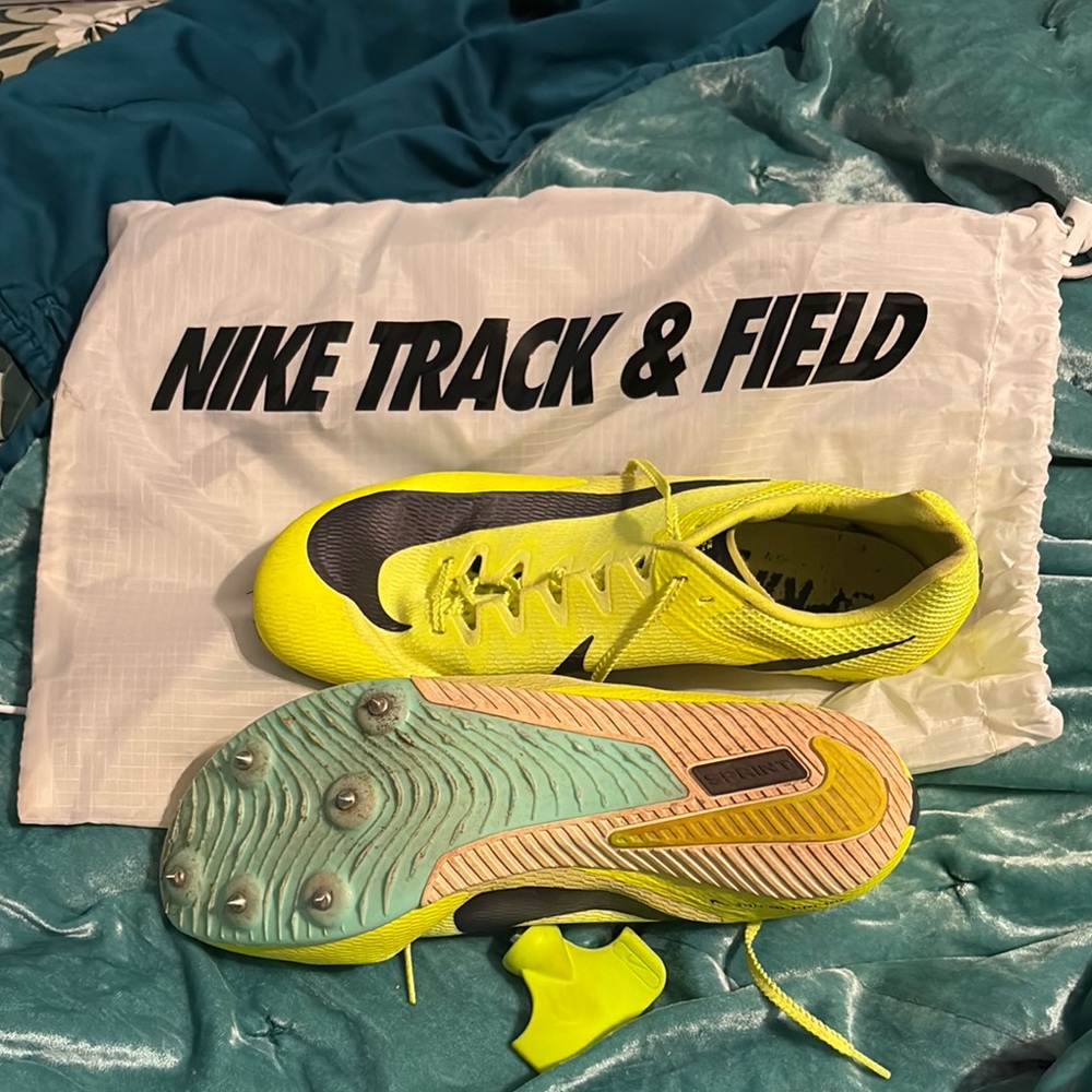 Nike Track & Field Yellow Spikes